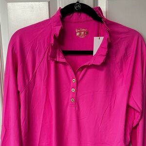 Lily Pulitzer, long sleeve, pink ladies, extra large new with tags